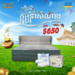 Eliza sleep Beauty Superior topper Foam Gray